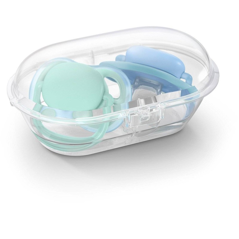 Lot de 2 sucettes Philips Avent Ultra Air – silicone 0-6m 